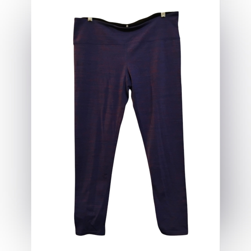 Purple Leggings TUFF ATHLETICS R 50%Nylon 36%Polyester 14%Lycra Size XL